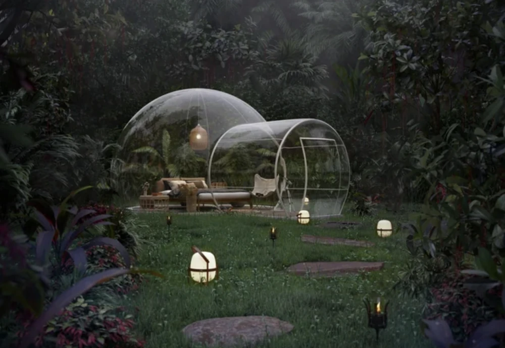 bubble tent house